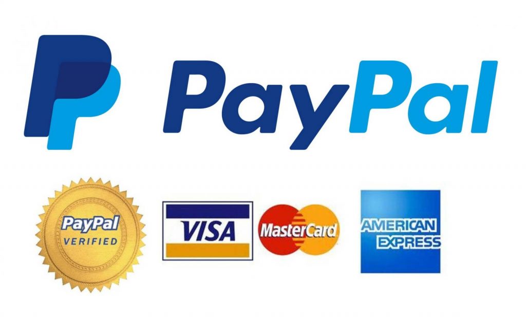 Aceptamos pagos via Pay pal o transferencia bancaria.